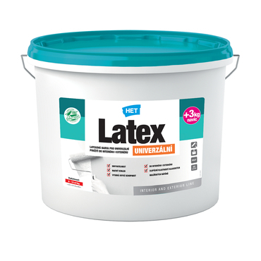 Barva latexová HET Latex univerzální bílý, 10+3 kg