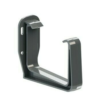 Hák čelový hranatý GuttaKROP PVC antracit