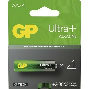 Baterie GP Ultra Plus Alkaline AA 4 ks