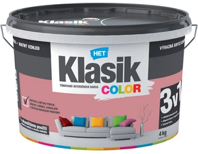 Malba interiérová HET Klasik Color červený cihlový, 4 kg