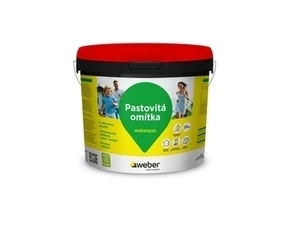 Omítka silikátová weberpas extraClean active zrnitá 1,5 mm OK1D 25 kg