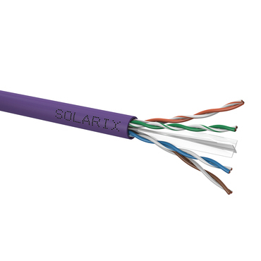 Kabel instalační Solarix CAT6 UTP nestíněný LSOH 500 m