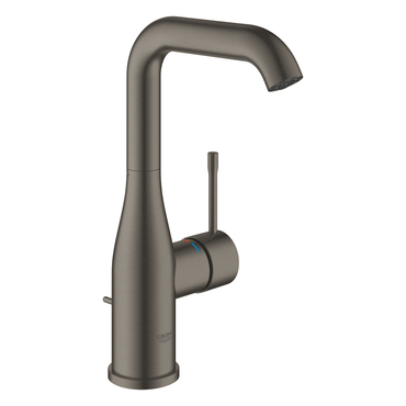 Baterie umyvadlová stojánková Grohe Essence velikost L kartáčovaný Hard Graphite 24174AL1