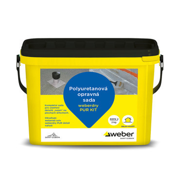 Sada k ošetření střešních detailů weberdry PUR KIT 2 kg