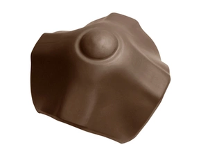 Hřebenáč rozdělovací X valbový Tondach 21 cm engoba hnědá