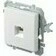Zásuvka datová TEM Logiq CAT5E 1× RJ45 bílá