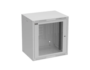 Rozvaděč datový nástěnný 19" Solarix GrandN DUO 12U skleněné dveře