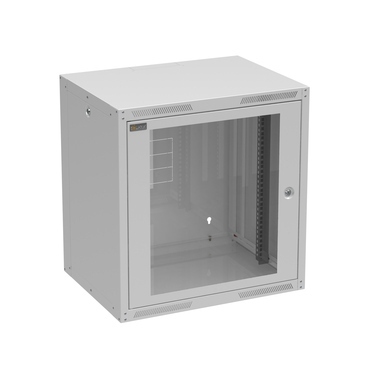 Rozvaděč datový nástěnný 19" Solarix GrandN DUO 12U skleněné dveře