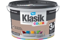 Malba interiérová HET Klasik Color hnědý ořechový, 4 kg
