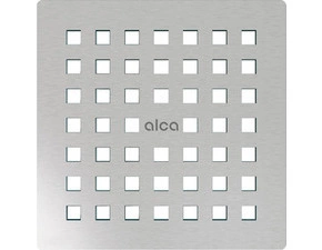 Mřížka designová Alca MPV014 102×102 mm nerez mat