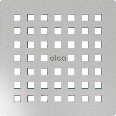 Mřížka designová Alca MPV014 102×102 mm nerez mat