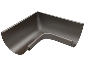 Roh žlabu lisovaný vnitřní DEKRAIN ROBUST 330 RAL 8014 Testa di Moro