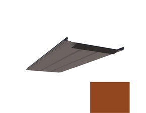 Krytina plechová LINEDEK 485 Rib 2M604 cihlová