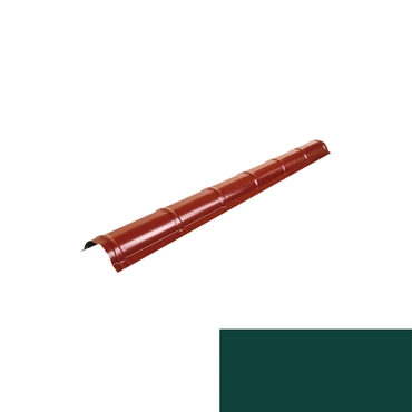 Hřebenáč kulatý MAXIDEK SP 25 RAL 6005 zelená