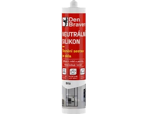 Silikon neutrální Den Braven OXIM bílý 280 ml