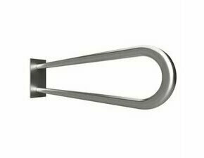 Madlo podpěrné ve tvaru U Bemeta Help 813 mm s krytkou nerez matný