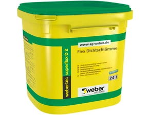 Stěrka těsnicí webertec superflex D2 24 kg