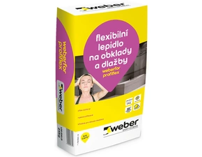 Lepidlo cementové C2FT S1 weberfor profiflex R LD 25 kg