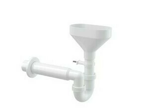 Sifon pro odkapávající kondenzát Alca AKS8-DN50 s trychtýřem