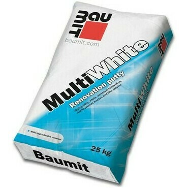 Hmota renovační Baumit MultiWhite bílá 25 kg