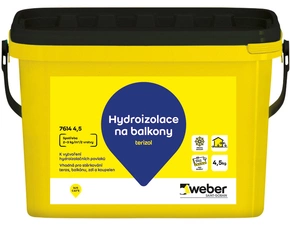 Hmota hydroizolační weber terizol 4,5 kg