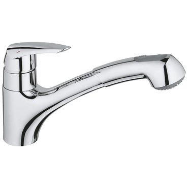 Baterie dřezová stojánková Grohe Eurodisc chrom 32257001