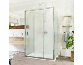 Dveře sprchové + boční stěna Mereo Lima CK88622K 900×900×900 mm chrom/Point