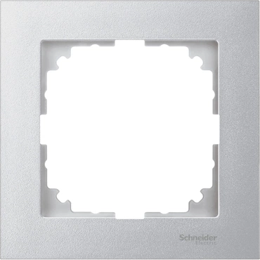 Rámeček Schneider Electric Merten M-Pure jednonásobný aluminium