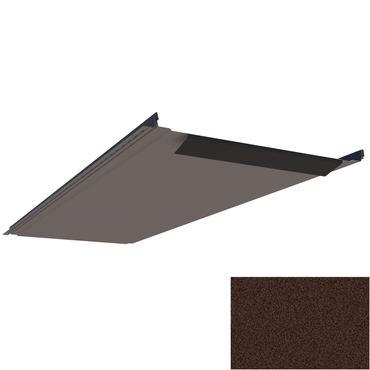 Krytina plechová LINEDEK 485 Flat Imitace MIC82 corten tmavý BentCut