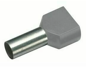Dutinka lisovací izolovaná dvojitá Cimco 2× 4 mm2 12 mm 100 ks/bal.