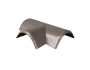 Hřebenáč rozdělovací levý T220 Bramac Star se dvěma příchytkami mocca metalic