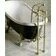 Připojení pro instalaci vanové baterie do podlahy Sapho Antea 9846 (pár) bronz