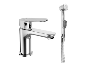 Baterie umyvadlová stojánková Mereo Viana CBE10105 chrom s bidetovou sprchou