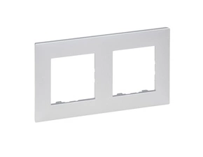 Rámeček Legrand Niloé Step dvojnásobná hliník