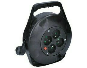 Kabel prodlužovací PVC na bubnu Solight 10 m 1,5 mm2 IP 20