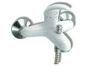 Baterie vanová 150 mm chrom-bílá