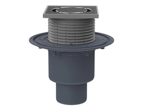 Vpust podlahová HL310Prblue DN 50/75/110 svislý odtok