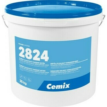 Nátěr fasádní silikátový Cemix 2824 bezpř., 25 kg