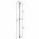 Dveře sprchové Lansanit Tadao PD3-12 1 200 mm chrom/čiré sklo