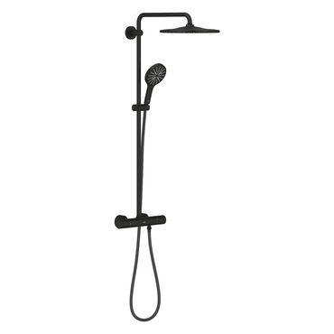 Systém sprchový termostatický Grohe Rainshower SmartActive 310 phantom black 22119KF0