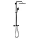 Systém sprchový termostatický Grohe Rainshower SmartActive 310 phantom black 22119KF0