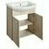 Skříňka umyvadlová 615×740×320 mm dub platin 51163
