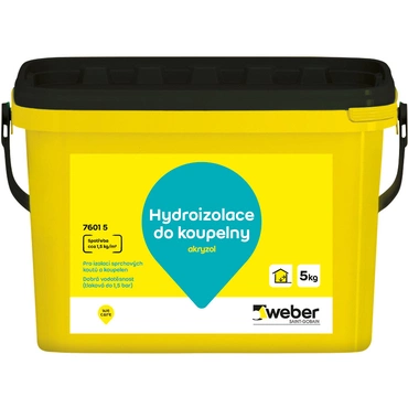Hmota hydroizolační weber akryzol 5 kg