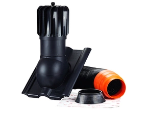 Komplet odvětrání Betonpres Turbína DN150 černá