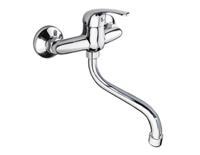 Baterie dřezová nástěnná Mereo Lila CBEE30101 150 mm chrom ramínko 200 mm