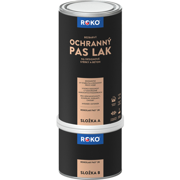 Lak ochranný ROKOLAK PAS 2K lesklý 1,5 kg