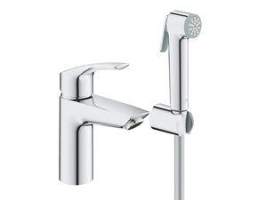 Baterie umyvadlová stojánková Grohe Eurosmart velikost S se sprškou, chrom 23124003