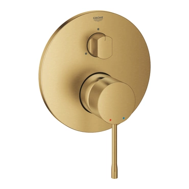 Díl nadomítkový Grohe Essence kartáčovaný Cool Sunrise s 3 směrným přepínačem 24092GN1