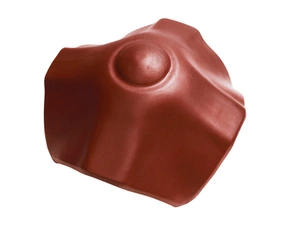 Hřebenáč rozdělovací X valbový Tondach glazura kaštanově hnědá