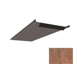 Krytina plechová LINEDEK 485 Micro Imitace MIC04 corten světlý BentCut